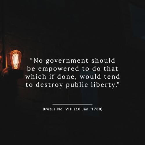 Brutus 8 no govt