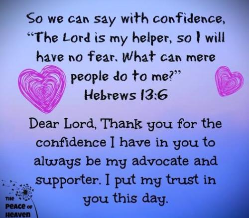 082726 - Lord is my Helper; Heb 13-16