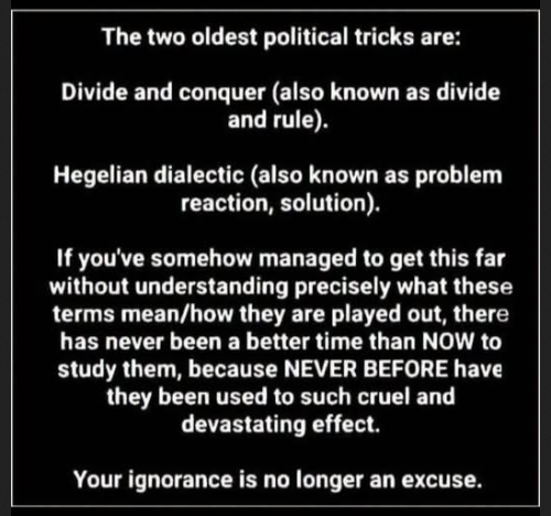 Oldest Political Tricks