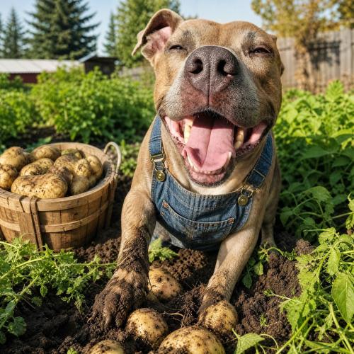 potato day dubs 2 in garden