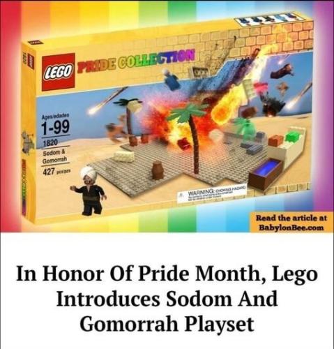 Sodom Gomorrah Legos