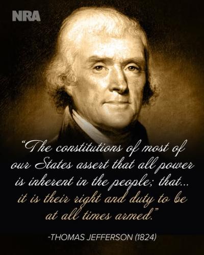 thomas jefferson armed all times