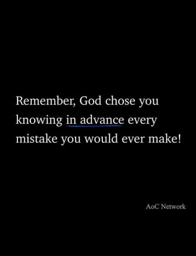 god-chose-you