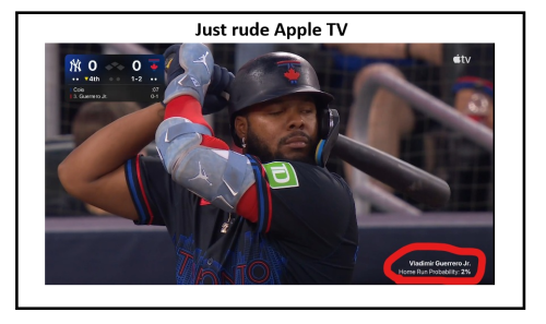 just rude