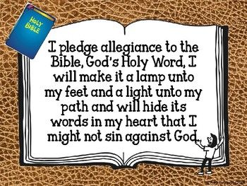 pledge to bible 22