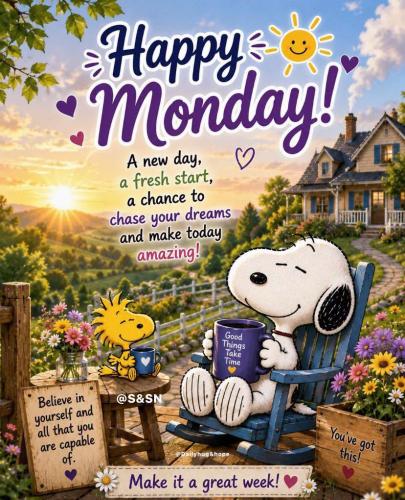 All week monday 6