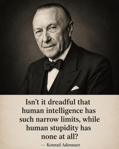 Konrad Adenauer English