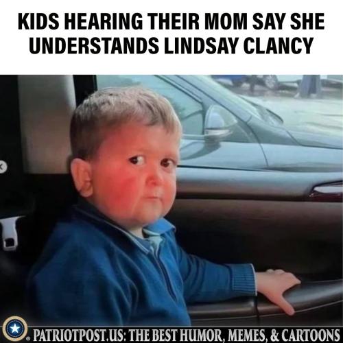meme-kid mom understands lindsay clancy