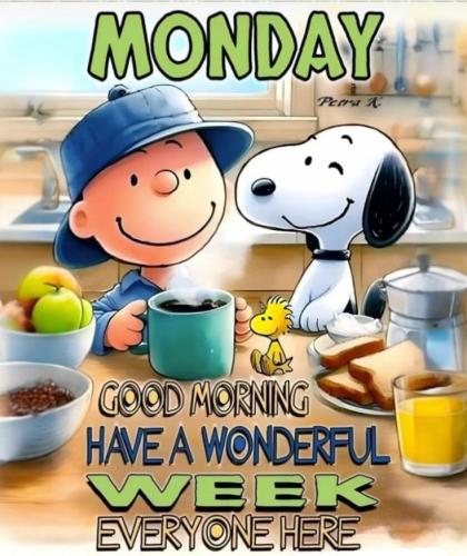 All week monday 3