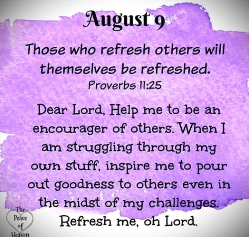 080926 - Those who refresh; Prov 11-25