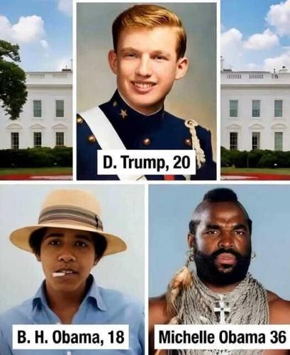 donald-barack-michelle