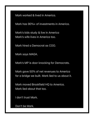 dont be mark