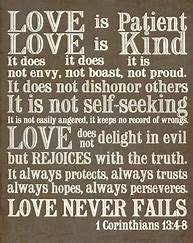 CORINTHIANS LOVE