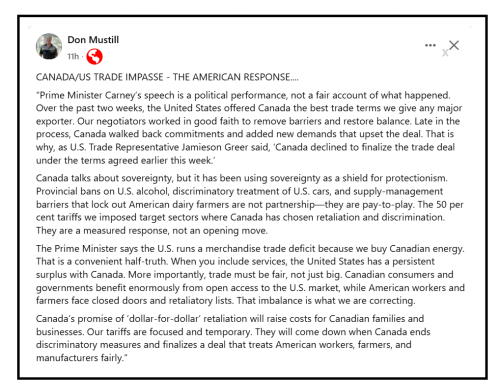 trade deal off