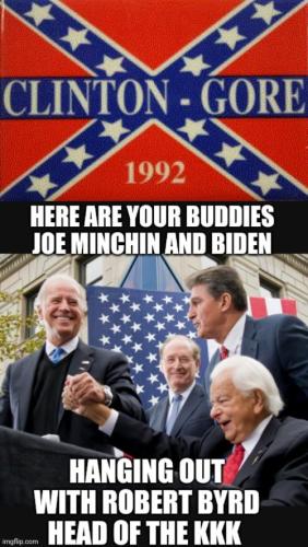 ROBERT KKK BYRD CLINTON GORE