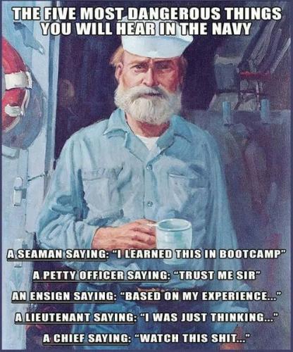 5 dangerous Navy