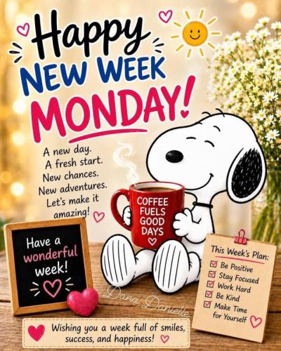 All week monday 2