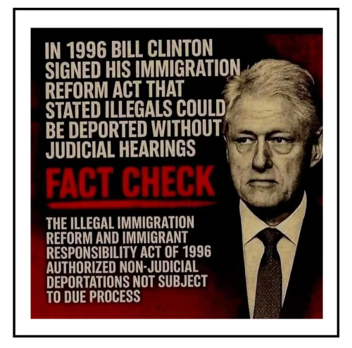 bill clinton signed