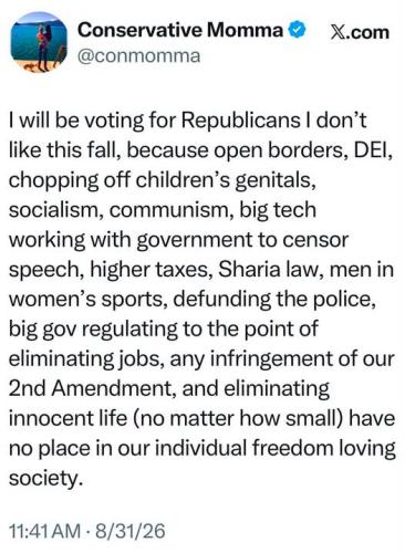 a rep vote f