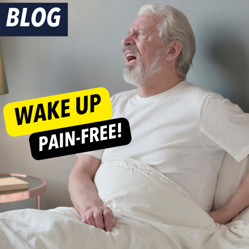 Best Sleeping Position for Back Pain, Sciatica, & Leg Pain (Great Tips) (Instagram Post)