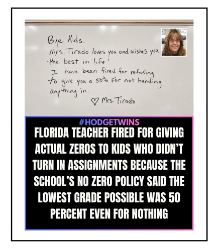 teacher fired