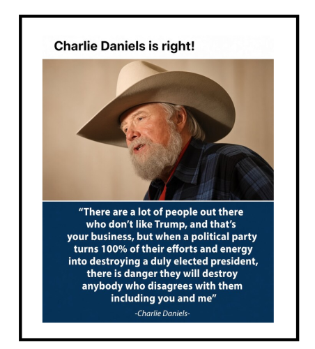 charlie daniels is right