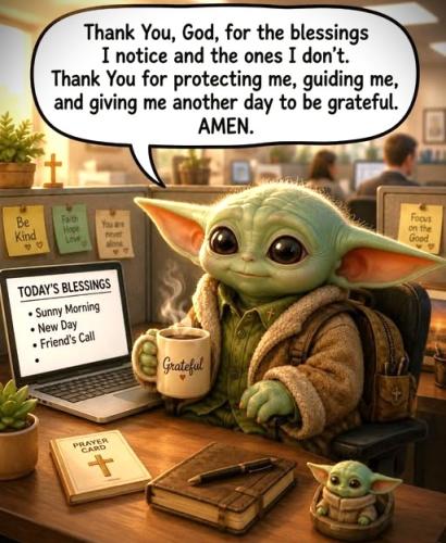 090426 - Thank God - Baby Yoda
