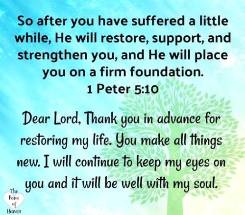 091926 - Restoring life - 1 Peter 5-10