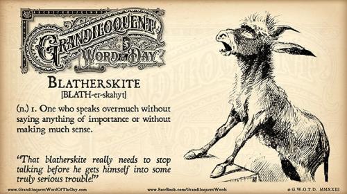 blatherskite