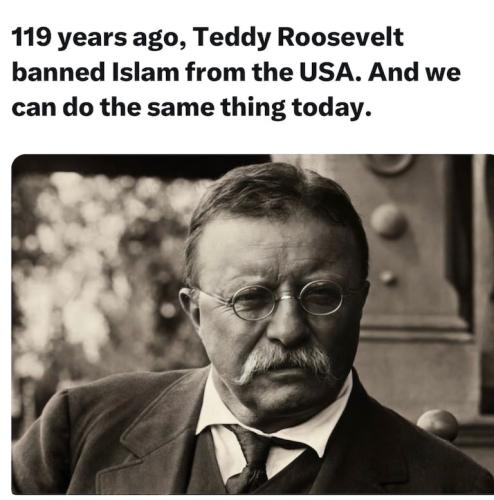 BAN ISLAM LIKE TR DID!
