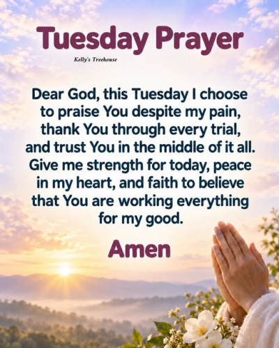 TUESDAY PRAYER