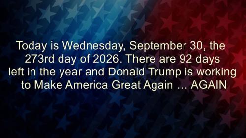 Wednesday 30