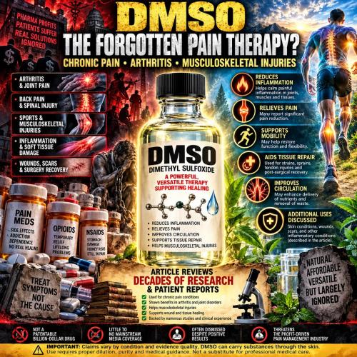 DMSO the forgotten pain remedy