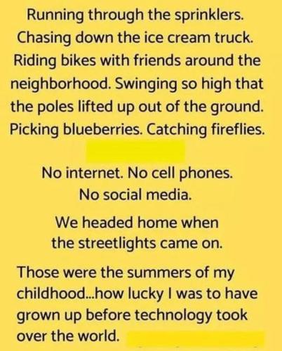 a childhood f