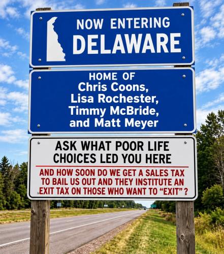 Entering Delaware