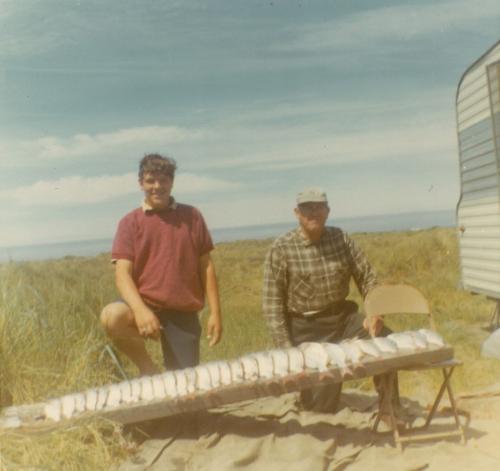 Me with Clearance Saulser slaying Surf Perch
