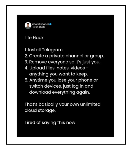 life hack