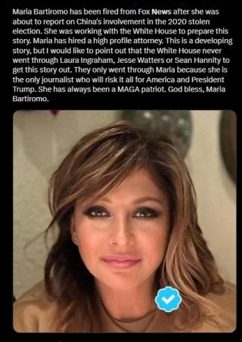 MARIA BARTIROMO