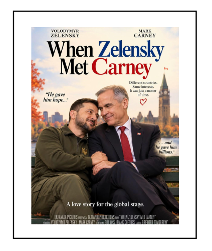 when Zelensky met Carney