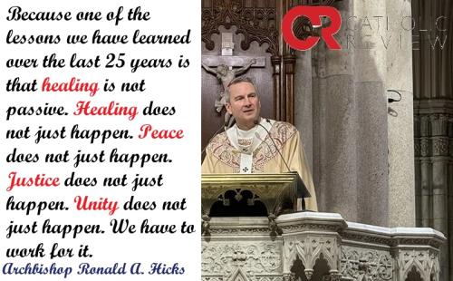 Archbishop Hicks Healing sept 11 2026