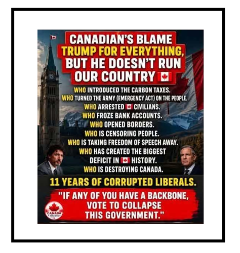 canadians blame