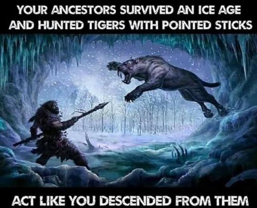 act like ancestors