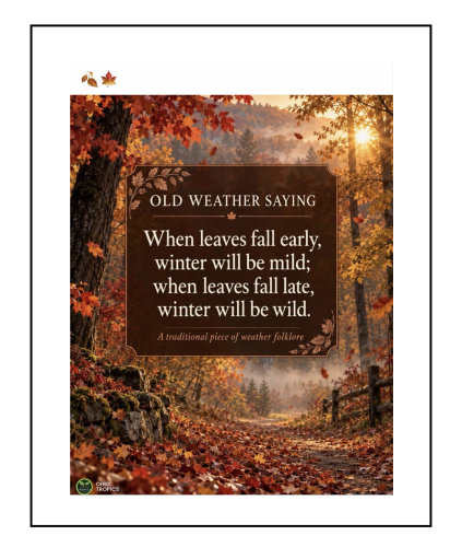 old weather saying