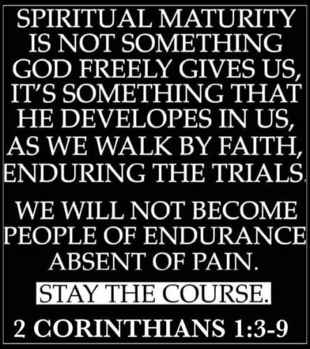 090926 - Stay the course - 2 Cor 1-3,9