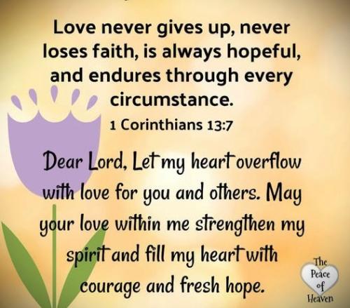 090126 - Love; 1 Corin 13-7