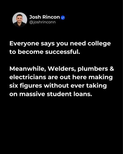 a college f