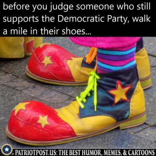 meme-dems walk shoes