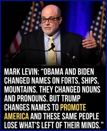 Dems Can Change Names But Trump Isn't Allowed