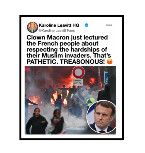 macron just lectured