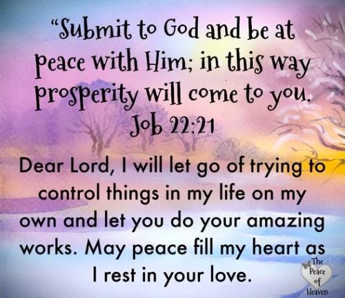 100626 - Submit to God; Job 22-21